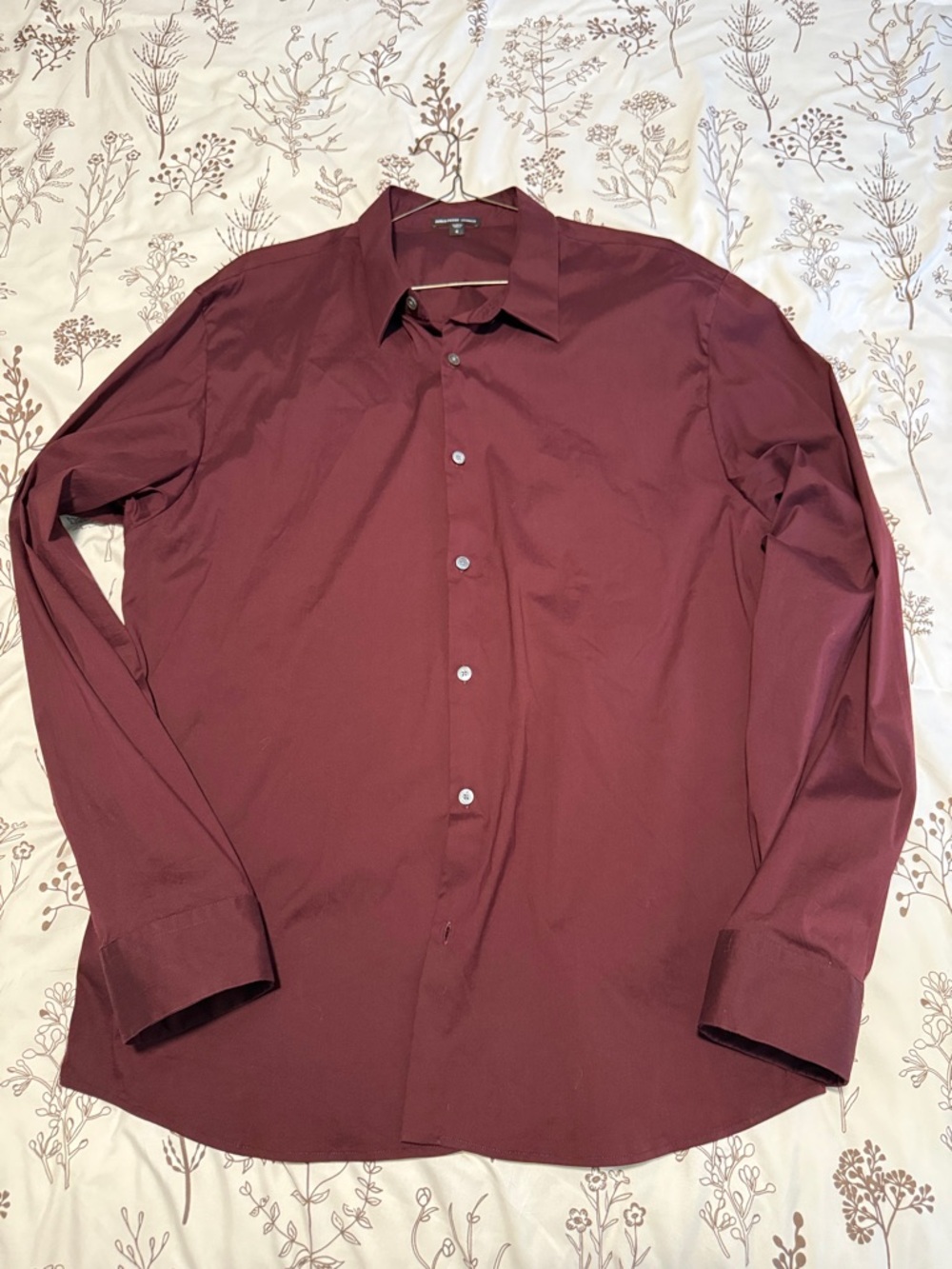 James Perse MATTE STRETCH POPLIN DRESS SHIRT